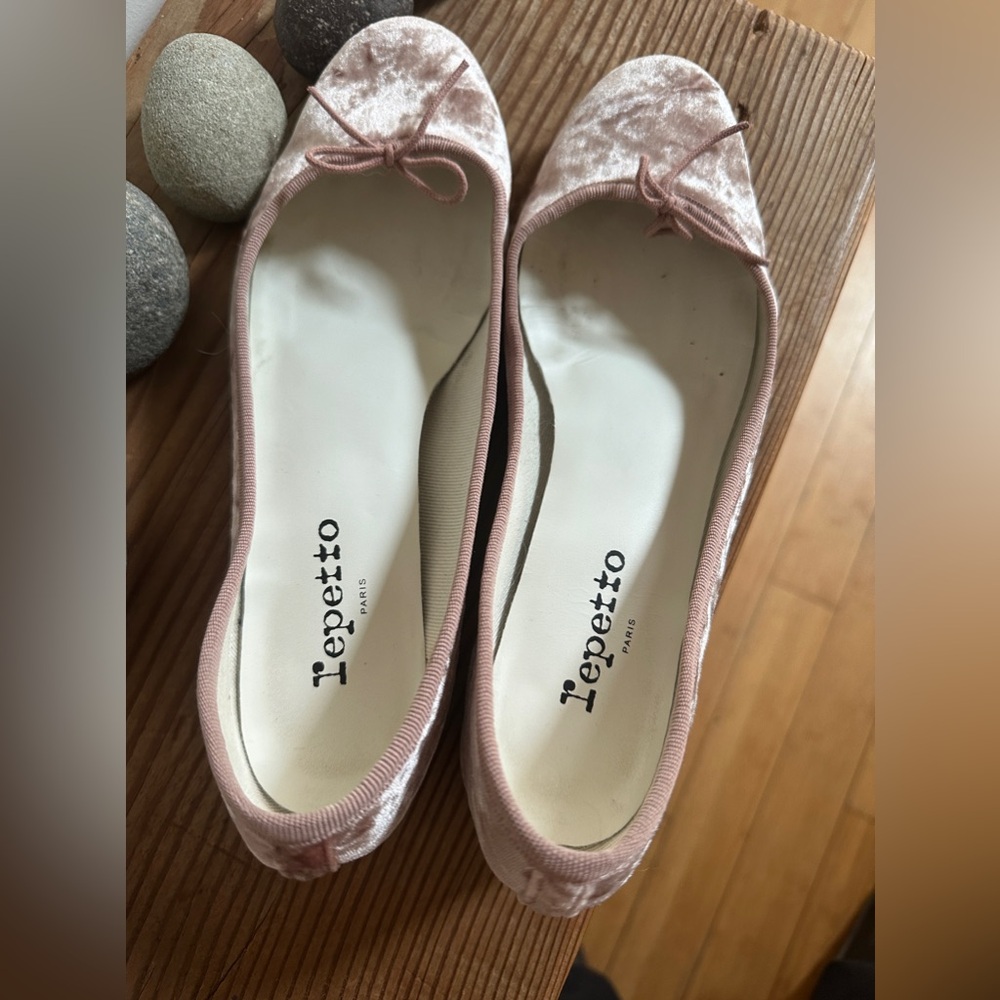 Repetto Velvet Heeled Shoes Size 39